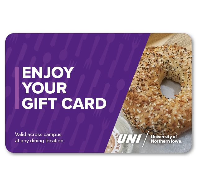 Add a Campus Dining Gift Card