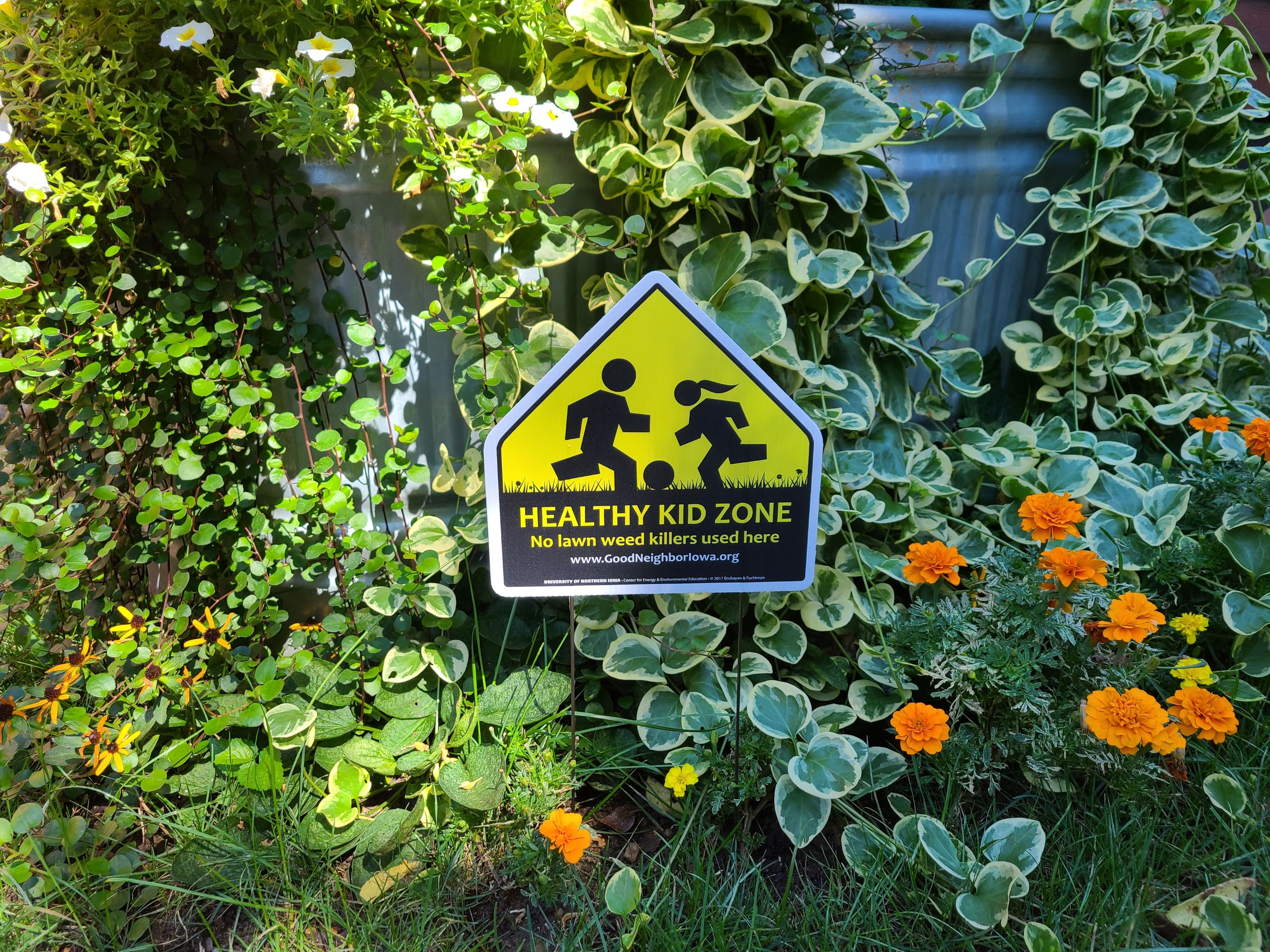 Good Neighbor Healthy Kid Zone Yard Sign