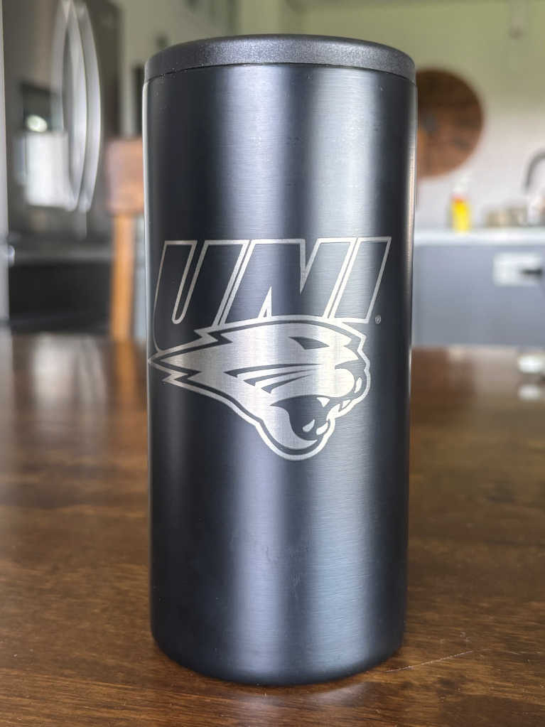 UNI Engraved Slim Can